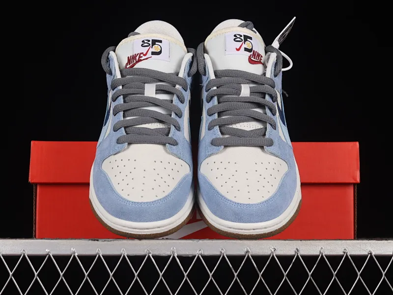 All categories Nk SB Dunk series Nk SB Dunk Low low-top sneakers Nk SB Dunk Low "85" coconut milk blue SB low-top sports and leisure sneakers DO9457-119